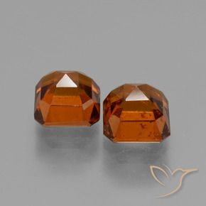 Shop natural 2.94ct アンバーオレンジ ヘソナイトガーネット gems, 八角形 / エメラルドカット, from マダガスカル at GemSelect. In stock, global shipping!