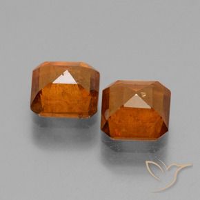 Shop natural 2.77ct アンバーオレンジ ヘソナイトガーネット gems, 八角形 / エメラルドカット, from マダガスカル at GemSelect. In stock, global shipping!
