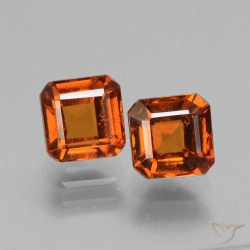 Shop natural 2.84ct アンバーオレンジ ヘソナイトガーネット gems, 八角形 / エメラルドカット, from マダガスカル at GemSelect. In stock, global shipping!