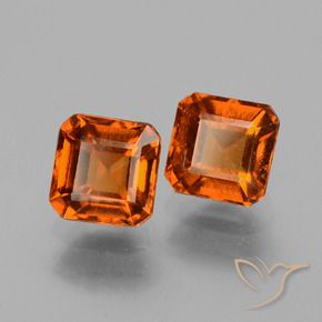 Shop natural 2.73ct ディープオレンジ ヘソナイトガーネット gems, 八角形 / エメラルドカット, from マダガスカル at GemSelect. In stock, global shipping!
