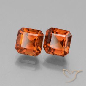 Shop natural 3.35ct ダークオレンジ ヘソナイトガーネット gems, 八角形 / エメラルドカット, from マダガスカル at GemSelect. In stock, global shipping!