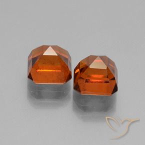 Shop natural 3.35ct ダークオレンジ ヘソナイトガーネット gems, 八角形 / エメラルドカット, from マダガスカル at GemSelect. In stock, global shipping!