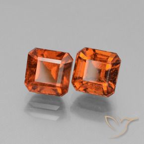 Shop natural 3.56ct アンバーオレンジ ヘソナイトガーネット gems, 八角形 / エメラルドカット, from マダガスカル at GemSelect. In stock, global shipping!