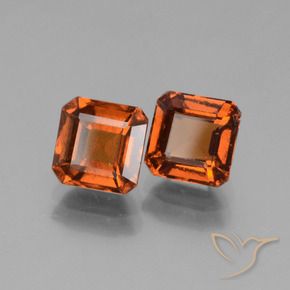 Shop natural 2.90ct 赤みがかったオレンジ ヘソナイトガーネット gems, 八角形 / エメラルドカット, from マダガスカル at GemSelect. In stock, global shipping!