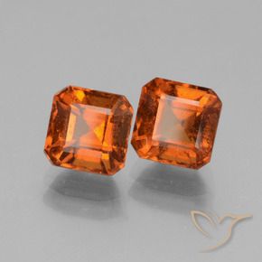 Shop natural 3.40ct ディープオレンジ ヘソナイトガーネット gems, 八角形 / エメラルドカット, from マダガスカル at GemSelect. In stock, global shipping!