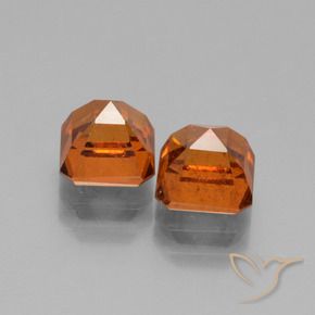 Shop natural 3.40ct ディープオレンジ ヘソナイトガーネット gems, 八角形 / エメラルドカット, from マダガスカル at GemSelect. In stock, global shipping!