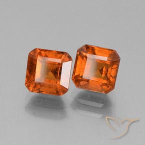 Shop natural 3.23ct アンバーオレンジ ヘソナイトガーネット gems, 八角形 / エメラルドカット, from マダガスカル at GemSelect. In stock, global shipping!