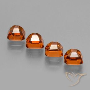 Shop natural 3.69ct ディープオレンジ ヘソナイトガーネット gems, 八角形 / エメラルドカット, from マダガスカル at GemSelect. In stock, global shipping!