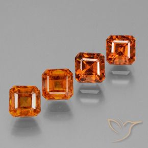 Shop natural 3.91ct ダークオレンジ ヘソナイトガーネット gems, 八角形 / エメラルドカット, from マダガスカル at GemSelect. In stock, global shipping!