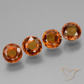 Shop natural 3.78ct ディープオレンジ ヘソナイトガーネット gems, ラウンド, from マダガスカル at GemSelect. In stock, global shipping!