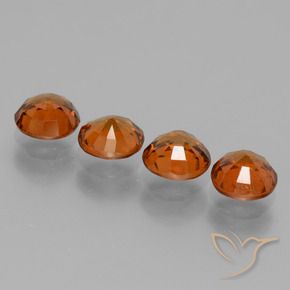 Shop natural 3.78ct ディープオレンジ ヘソナイトガーネット gems, ラウンド, from マダガスカル at GemSelect. In stock, global shipping!
