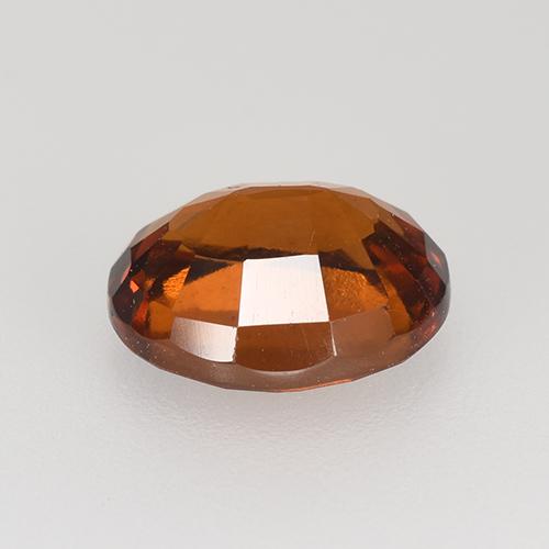 2.47カラットの天然ディープオレンジヘソナイトガーネット（8.8×7.3 mm・オーバルカット）