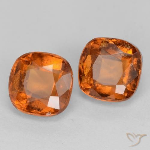 Shop natural 2.91ct ミディアムオレンジ ヘソナイトガーネット gems, クッション, from マダガスカル at GemSelect. In stock, global shipping!