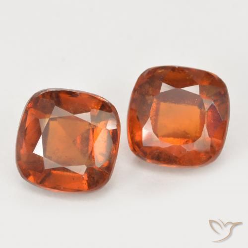 Shop natural 4.62ct ミディアムオレンジ ヘソナイトガーネット gems, クッション, from スリランカ at GemSelect. In stock, global shipping!