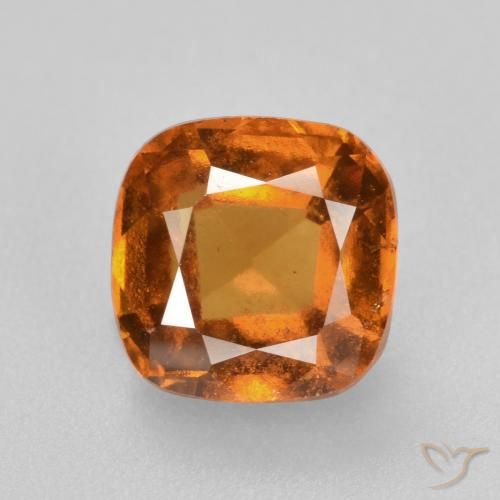 1.81ct 天然 アースオレンジ ヘソナイトガーネット, クッション, VS-SI