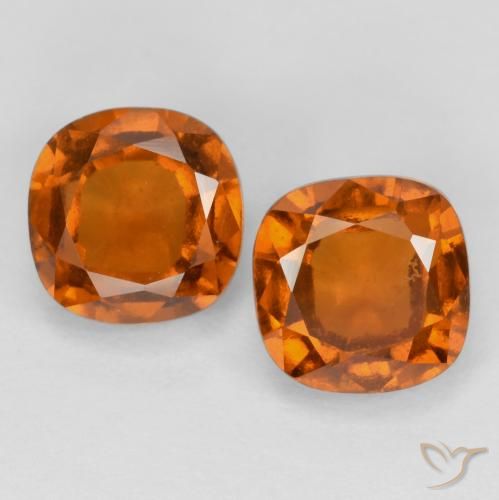 Shop natural 2.83ct ディープオレンジ ヘソナイトガーネット gems, クッション, from スリランカ at GemSelect. In stock, global shipping!
