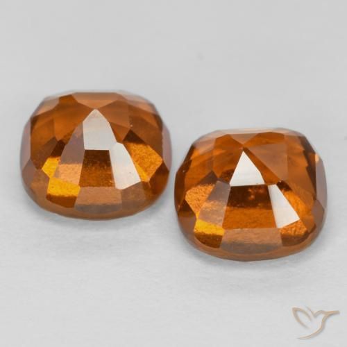 Shop natural 2.83ct ディープオレンジ ヘソナイトガーネット gems, クッション, from スリランカ at GemSelect. In stock, global shipping!
