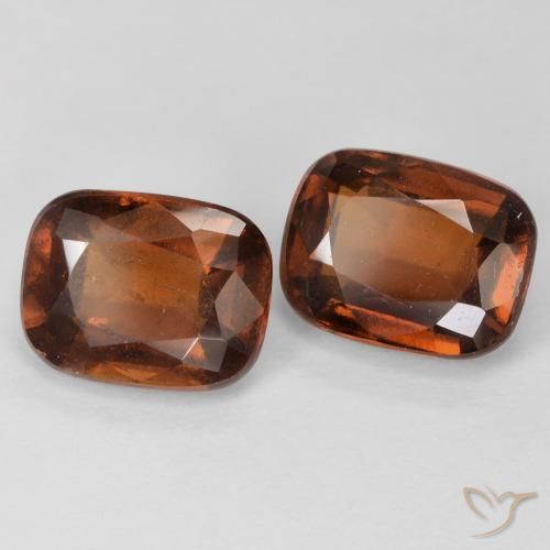 Shop natural 5.38ct ディープオレンジ ヘソナイトガーネット gems, クッション, from マダガスカル at GemSelect. In stock, global shipping!