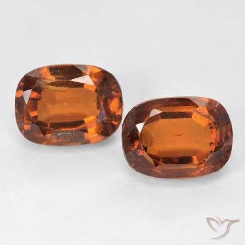 Shop natural 4.23ct アンバーオレンジ ヘソナイトガーネット gems, クッション, from マダガスカル at GemSelect. In stock, global shipping!