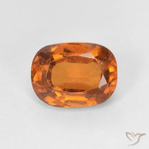 1.81ct 天然 ミディアムオレンジ ヘソナイトガーネット, クッション, VS