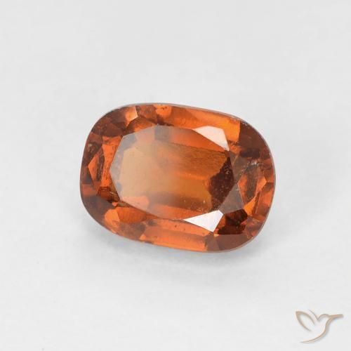 1.33ct 天然 Medium Dark-Orange ヘソナイトガーネット, 楕円形, VS