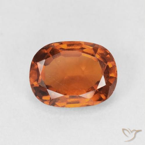 1.83ct 天然 赤みがかったオレンジ ヘソナイトガーネット, クッション, VS-SI