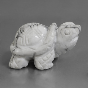 368.10カラットの天然灰色がかった白ハウライト、ファンシーシェイプ、オペーク