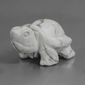 368.10カラットの天然灰色がかった白ハウライト、ファンシーシェイプ、オペーク