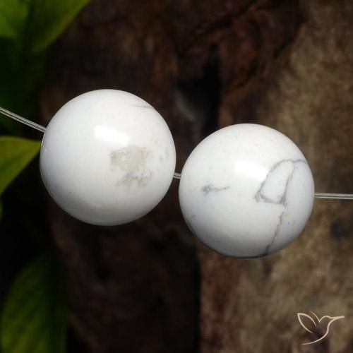 Shop natural 46.44ct 灰色がかった白 ハウライト gems, スフェア / ボール, from アメリカ at GemSelect. In stock, global shipping!