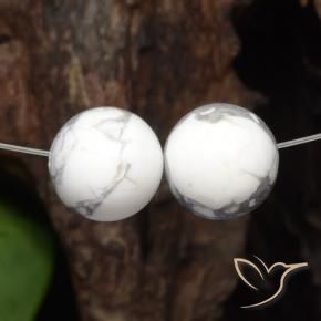 Shop natural 30.20ct 灰色がかった白 ハウライト gems, スフェア / ボール, from アメリカ at GemSelect. In stock, global shipping!
