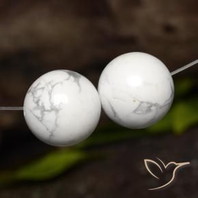 Shop natural 46.12ct 灰色がかった白 ハウライト gems, スフェア / ボール, from アメリカ at GemSelect. In stock, global shipping!