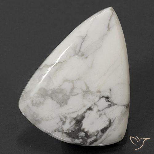 71.74ct 天然 灰色がかった白 ハウライト, 洋梨の形, オペーク