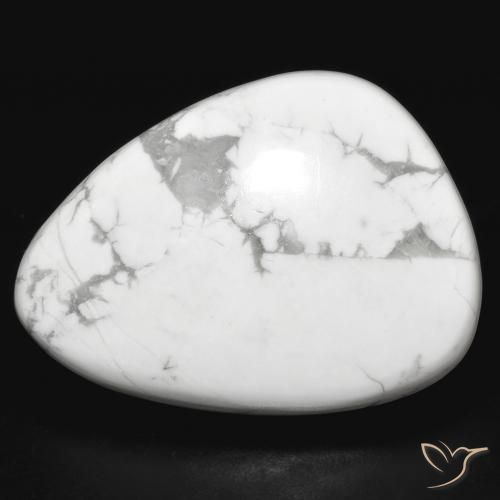31.63ct 天然 灰色がかった白 ハウライト, ファンシー, オペーク