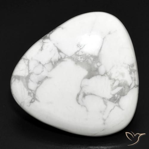 27.72ct 天然 灰色がかった白 ハウライト, トリリオン, オペーク