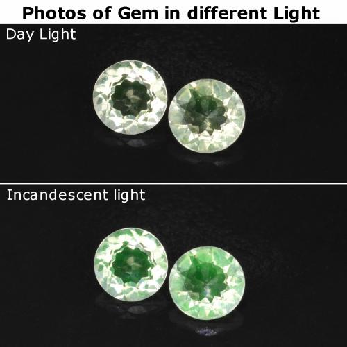 自然派の商品を探す 0.22ct ライトグリーン ハイアライトオパール 宝石, ラウンドカット, メキシコ からGemSelectで. 在庫あり、世界各国へ発送!