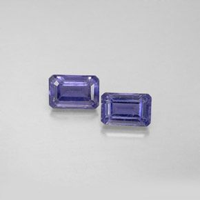 自然派の商品を探す ct バイオレットブルー アイオライト 宝石, エメラルドカット, マダガスカル からGemSelectで. 在庫あり、世界各国へ発送!