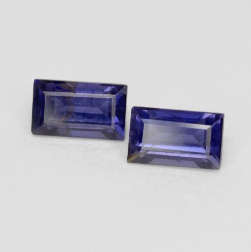 自然派の商品を探す 0.61ct 濃い青がかった紫 アイオライト 宝石, バゲット, マダガスカル からGemSelectで. 在庫あり、世界各国へ発送!