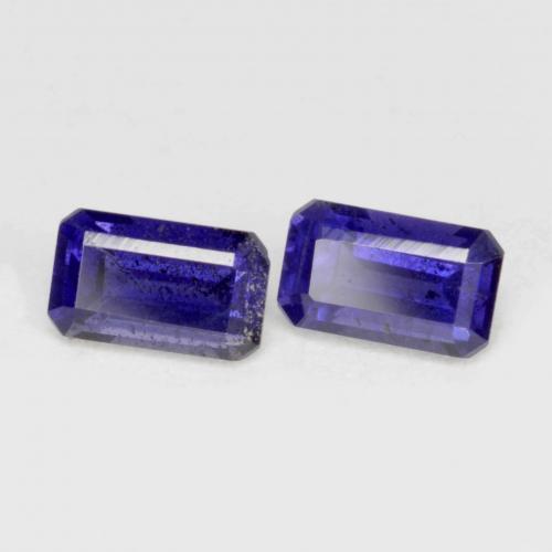自然派の商品を探す 0.58ct 濃い青がかった紫 アイオライト 宝石, エメラルドカット, マダガスカル からGemSelectで. 在庫あり、世界各国へ発送!