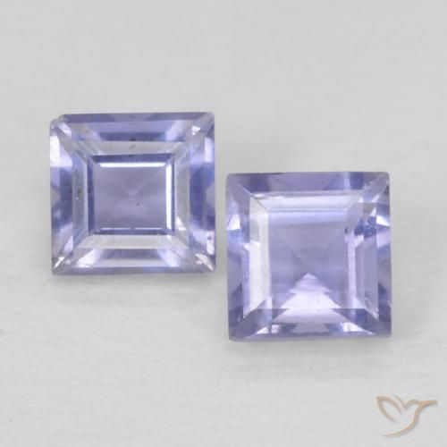 Shop natural 0.19ct 濃い青がかった紫 アイオライト gems, 四角形, from マダガスカル at GemSelect. In stock, global shipping!