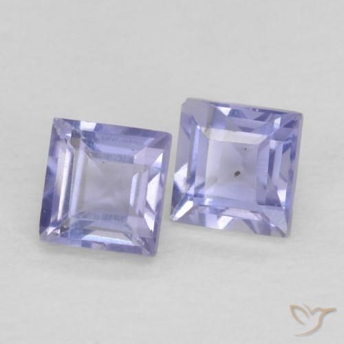 Shop natural 0.20ct シルバーがかった青 アイオライト gems, 四角形, from マダガスカル at GemSelect. In stock, global shipping!