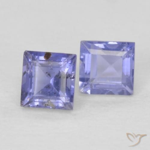 Shop natural 0.20ct シルバーがかった青 アイオライト gems, 四角形, from マダガスカル at GemSelect. In stock, global shipping!