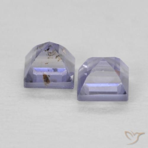 Shop natural 0.20ct シルバーがかった青 アイオライト gems, 四角形, from マダガスカル at GemSelect. In stock, global shipping!