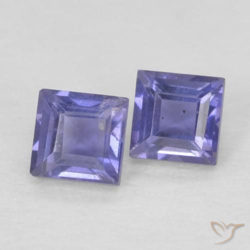 Shop natural 0.19ct ディープパープル アイオライト gems, 四角形, from マダガスカル at GemSelect. In stock, global shipping!