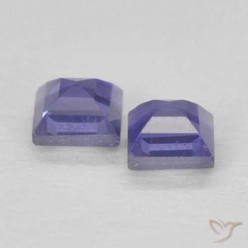 Shop natural 0.19ct ディープパープル アイオライト gems, 四角形, from マダガスカル at GemSelect. In stock, global shipping!