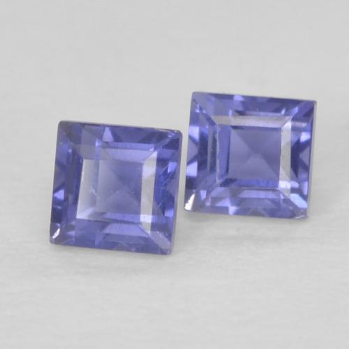 Shop natural 0.23ct 濃い青がかった紫 アイオライト gems, 四角形, from マダガスカル at GemSelect. In stock, global shipping!
