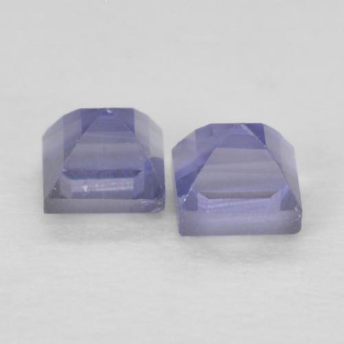Shop natural 0.23ct 濃い青がかった紫 アイオライト gems, 四角形, from マダガスカル at GemSelect. In stock, global shipping!