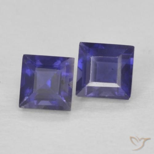 Shop natural 0.20ct ディープパープル アイオライト gems, 四角形, from マダガスカル at GemSelect. In stock, global shipping!