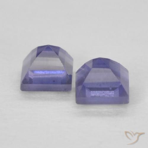 Shop natural 0.22ct 濃い青がかった紫 アイオライト gems, 四角形, from マダガスカル at GemSelect. In stock, global shipping!