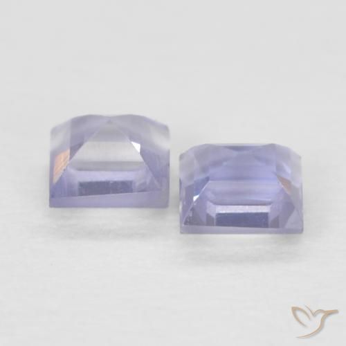 Shop natural 0.18ct Medium Light-Violet アイオライト gems, 四角形, from マダガスカル at GemSelect. In stock, global shipping!