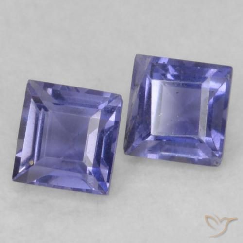 Shop natural 0.22ct 濃い青がかった紫 アイオライト gems, 四角形, from マダガスカル at GemSelect. In stock, global shipping!